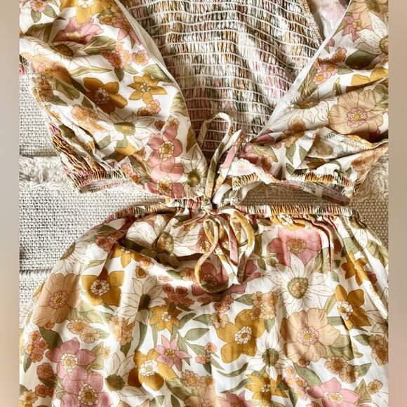 Princess Polly Daisy Lee mini dress multi floral size 2 - Picture 7 of 9